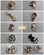 Schitterende bicolor Pandora bedels, zilver met 14k goud, Sieraden, Tassen en Uiterlijk, Ophalen of Verzenden, Zo goed als nieuw