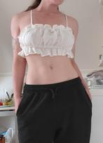 White top, H&M, Wit, Ophalen of Verzenden, Zo goed als nieuw