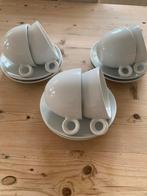 12 kop en schotels nieuw servies, Ophalen of Verzenden, Nieuw, Effen, Kop(pen) en/of Schotel(s)