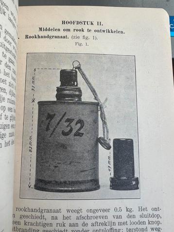 Nederlands mobilisatie voorschrift granaten rook LVA platen beschikbaar voor biedingen