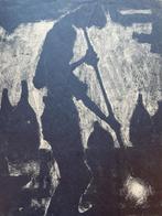 Jaap Kraanen '55 - 11/12 'Glasblazer' eigen druk, Antiek en Kunst, Kunst | Litho's en Zeefdrukken, Ophalen of Verzenden