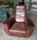 Longa Chair roodbruin Gerard van den Berg, Huis en Inrichting, Fauteuils, Ophalen, Gebruikt, Design, 75 tot 100 cm
