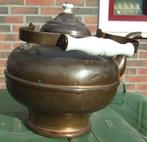 Koper theekan, Antiek en Kunst, Antiek | Koper en Brons, Ophalen of Verzenden, Koper