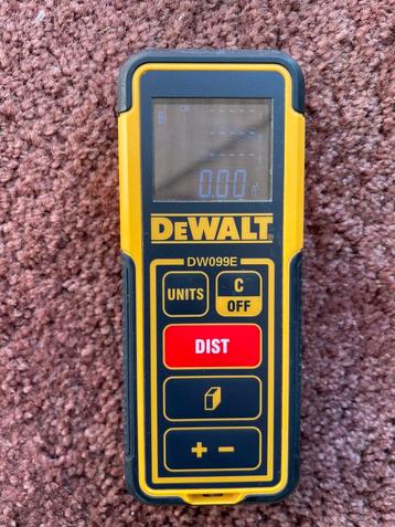 DeWalt DW099E 30m 99ft Laser Distance Measure beschikbaar voor biedingen