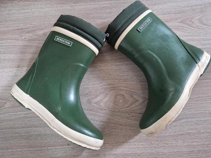 Bergstein Regenlaarzen Groen Maat 34, Kinderen en Baby's, Kinderkleding | Schoenen en Sokken, Jongen of Meisje, Ophalen of Verzenden