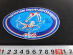 stickers KNZB Nationale zwemvierdaagse OKé Nederland *, Ophalen, Zo goed als nieuw