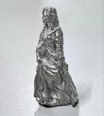 Victoriaanse dame vrouw figuur van Tin - 6cm vintage antiek, Ophalen of Verzenden