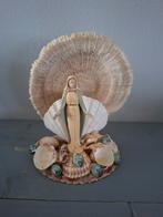 Vintage religieus beeldje met schelpen, Antiek en Kunst, Ophalen of Verzenden