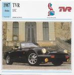 Ma732 autokaart tvr s3c (1987 ), Verzamelen, Ophalen of Verzenden, Zo goed als nieuw, Auto's