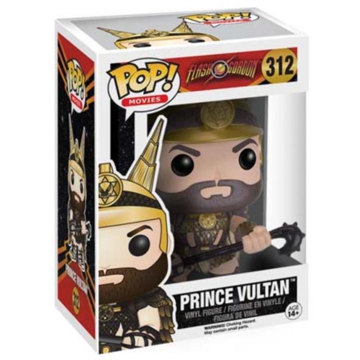 Funko Pop! Movies: Flash Gordon - Prince Vultan #312, Verzamelen, Poppetjes en Figuurtjes, Nieuw, Verzenden