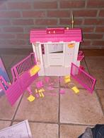 Barbie Paardenstal / jaren 90 – Compleet + boekje en doos!, Ophalen of Verzenden, Gebruikt, Barbie