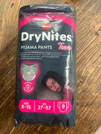 Huggies Dry Nites Pyama Pants Broekjes teen 8-15 jaar 27-57, Nieuw, Ophalen of Verzenden