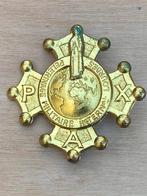 Militaire Lourdes bedevaart embleem 50 tiger jaren., Verzamelen, Ophalen of Verzenden, Landmacht, Nederland, Embleem of Badge