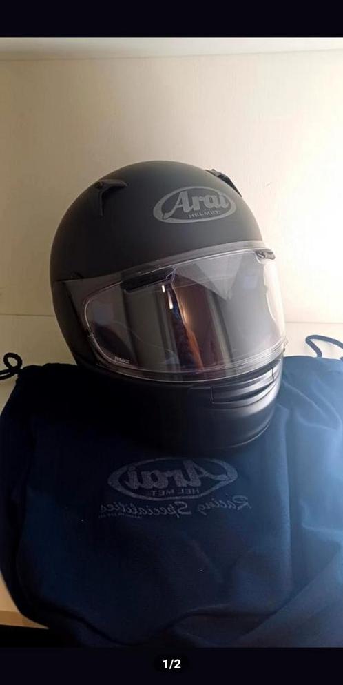 Arai Profile-V Zwart - Premium Motorhelm, Motoren, Kleding | Motorhelmen, Integraalhelm, Arai, Tweedehands, Ophalen