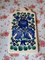 Oud porseleinen snijplankje bloemen, Antiek en Kunst, Antiek | Servies los, Ophalen of Verzenden