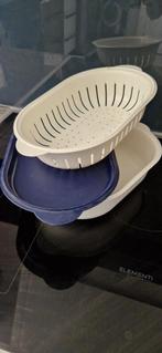 Tupperware Serveerwonder Ovaal 2,5l, Huis en Inrichting, Ophalen, Gebruikt, Wit, Overige typen