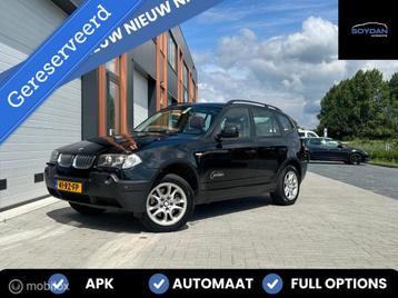 BMW X3 3.0d High Executive | AUTOMAAT | PANO | LEDER | NAVI  beschikbaar voor biedingen
