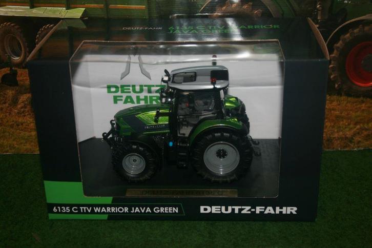 Boeryes: Deutz-Fahr 6135C TTV Warrior Java Groen, Hobby en Vrije tijd, Modelauto's | 1:32, Nieuw, Tractor of Landbouw, Overige merken