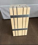 Messenblok - Zo goed als nieuw - 6 messen + aanzetstaal, Ophalen of Verzenden, Zo goed als nieuw