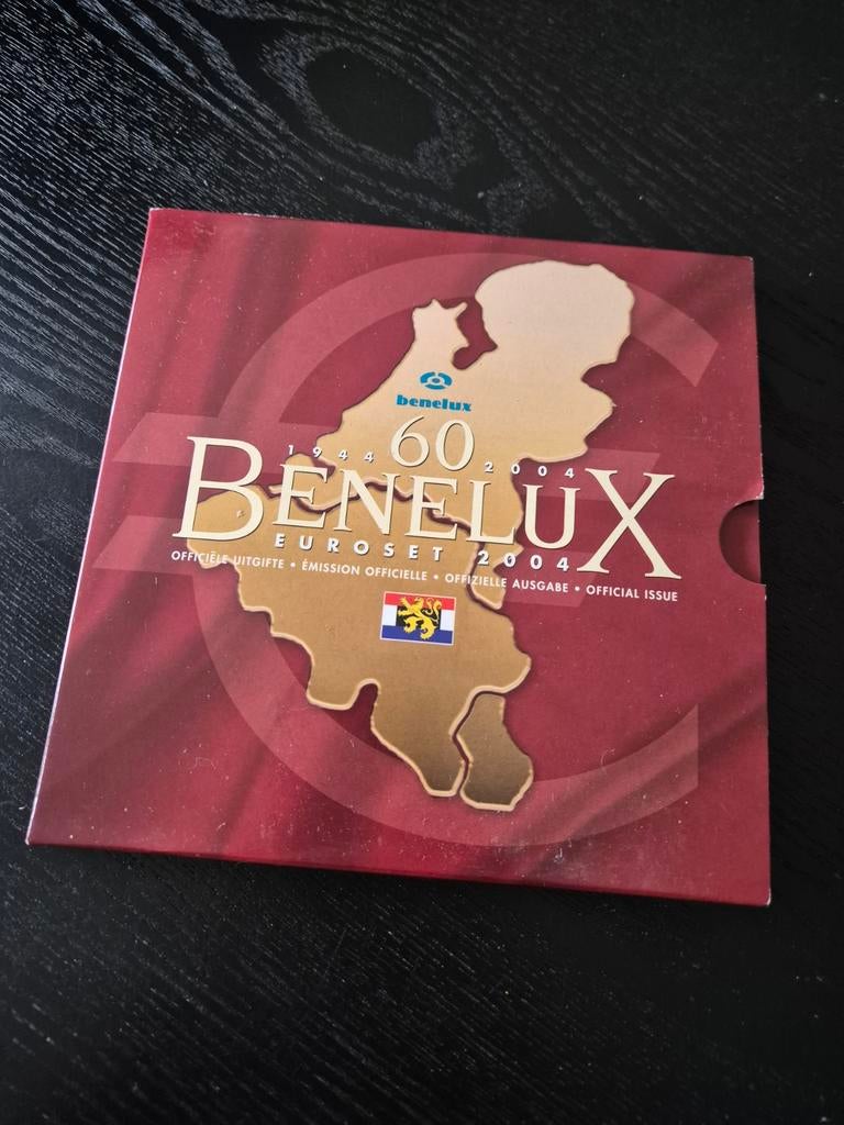 Benelux set 2004. 60 jaar BENELUX, Ophalen of Verzenden, Overige landen, Overige waardes