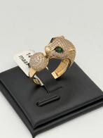 Prachtige 14 karaat gouden panter ring maat 18 - nieuw, Sieraden, Tassen en Uiterlijk, Ringen, 18 tot 19, Nieuw, Ophalen of Verzenden