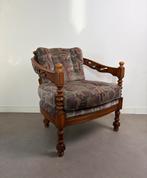 Vintage Giorgetti fauteuil, italiaanse stoel, oude fauteuil, Huis en Inrichting, Fauteuils, .., Minder dan 75 cm, Vintage midcentury