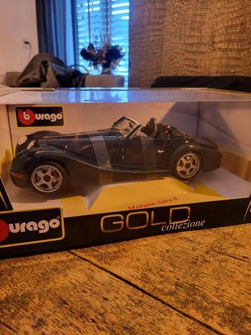 Burago Morgan Aero 8 - Gold Collectie cold collezione beschikbaar voor biedingen
