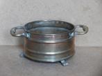 Oud Brasero kooltjespan kastanje pof schaal vuurschaal klein, Ophalen of Verzenden