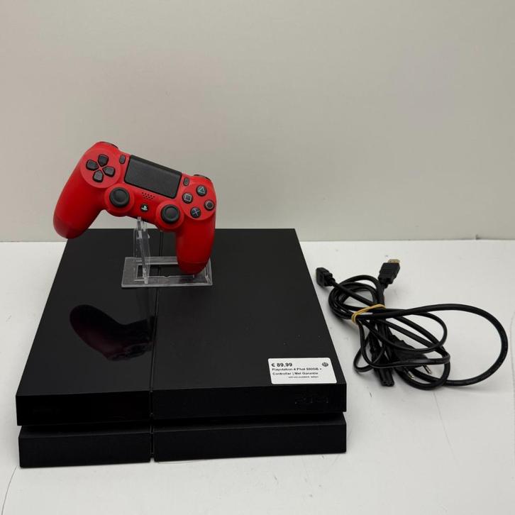 Playstation 4 Phat 500GB + Controller | Met Garantie, Spelcomputers en Games, Games | Sony PlayStation 4, Zo goed als nieuw