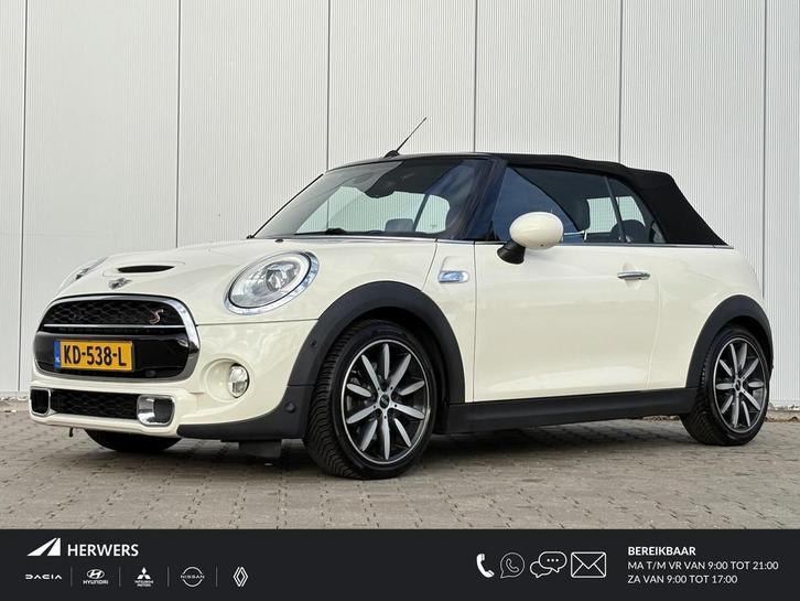 Mini Mini Cabrio 2.0 Cooper S Chili Serious Business Alarm k, Auto's, Mini, Bedrijf, Te koop, Cabrio, ABS, Airbags, Airconditioning