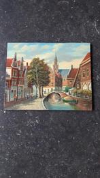 Jan van Riemsdijk schilderij op paneel 30x24 cm, Ophalen