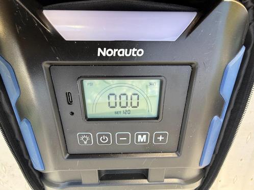 Norauto digitale luchtcompressor / elektrische pomp – oplaad, Caravans en Kamperen, Luchtpompen, Zo goed als nieuw, Elektrisch