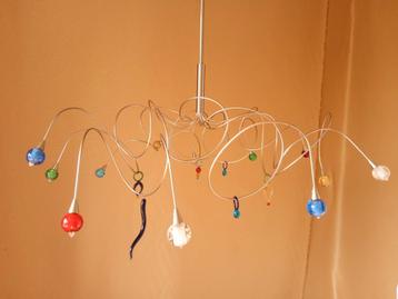 Harco loor design lamp strawberry sweet 12 Murano bolletjes  beschikbaar voor biedingen