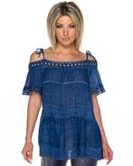 Shirt / blouse, donkerblauw, 1 maat 36/42 (nieuw), Kleding | Dames, Maat 38/40 (M), Blauw, Nieuw, Ophalen of Verzenden