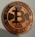 1Oz copper Bitcoin, Ophalen of Verzenden, Koper