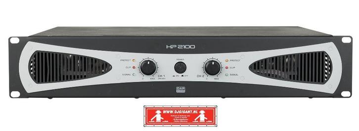 Vette Dap versterker 2 x 1000 Watt, Audio, Tv en Foto, Versterkers en Receivers, Nieuw, Stereo, 120 watt of meer, Overige merken