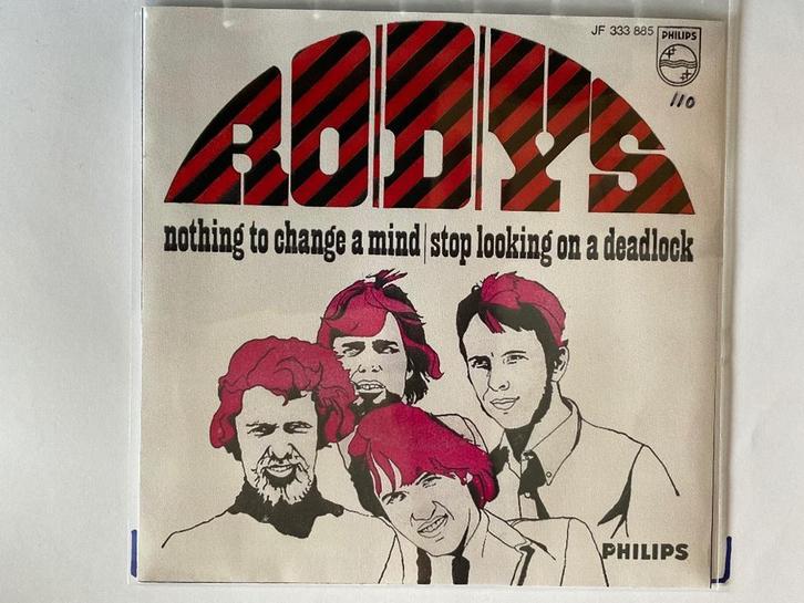 RODYS: NOTHING TO CHANGE A MIND- STOP LOOKING...VG/VG+, Cd's en Dvd's, Vinyl Singles, Gebruikt, Single, Pop, 7 inch, Ophalen of Verzenden