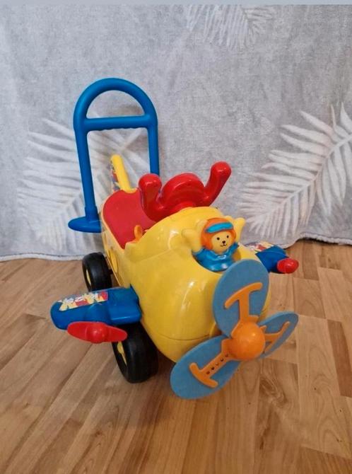 Loop vliegtuig, loopauto met geluid, muziek en lampjes, Kinderen en Baby's, Speelgoed | Buiten | Voertuigen en Loopfietsen, Ophalen of Verzenden