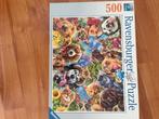 Ravensburger Dieren Puzzel 500 Stukjes - Compleet, Ophalen of Verzenden, 500 t/m 1500 stukjes, Zo goed als nieuw, Legpuzzel