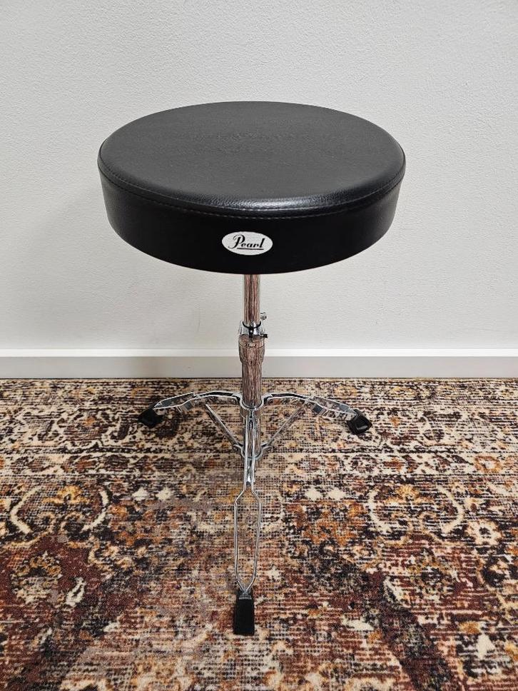 Pearl D-930 Drum Piano Kruk | Chair | Throne | Ronde Zitting, Muziek en Instrumenten, Instrumenten | Toebehoren, Gebruikt, Drums of Percussie