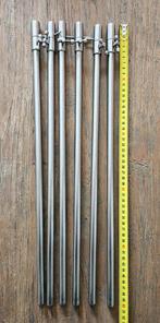 6 x RVS Banksticks 20" 50 CM, Watersport en Boten, Ophalen of Verzenden, Zo goed als nieuw, Overige typen