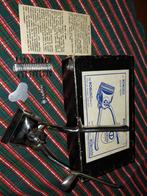 Robuso Solingen hand tondeuse kapperstool chroom zeer mooi, Ophalen of Verzenden, Gebruikt, Tondeuse