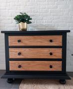 Prachtige dressoir, ladekast, commode, landelijke kast, 50 tot 100 cm, 25 tot 50 cm, Eikenhout, Zo goed als nieuw