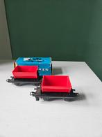 Twee Marklin 4513 kiepwagens, Hobby en Vrije tijd, Modeltreinen | H0, Wisselstroom, Gebruikt, Rails, Ophalen of Verzenden
