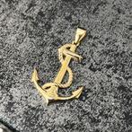 14 karaat gouden hanger anker model nieuw, Ophalen of Verzenden, Zo goed als nieuw, Goud, Kruis of Symbool