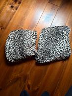 Tijgerprint van PB hoeslaken 2x 1 persoons 90 x 200, Ophalen of Verzenden, Zo goed als nieuw, Eenpersoons, Kussen