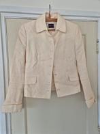 Ecru kleurig linnen jasje van Steppin out maat 36, Kleding | Dames, Beige, Ophalen of Verzenden, Zo goed als nieuw, Steppin out
