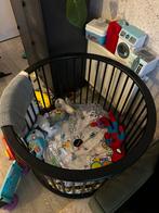 Ronde box op wieltjes, Kinderen en Baby's, Boxen, Ophalen, Gebruikt, Rond, In hoogte verstelbaar