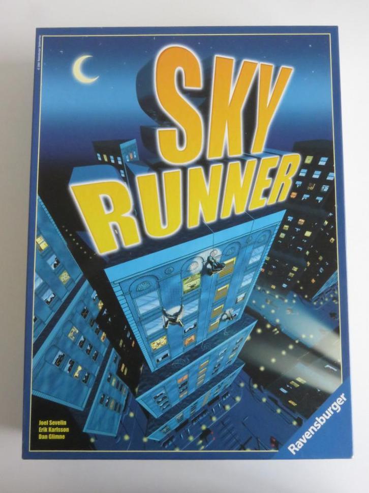Sky Runner, Skyrunner Spel Ravensburger, Hobby en Vrije tijd, Gezelschapsspellen | Bordspellen, Zo goed als nieuw, Een of twee spelers