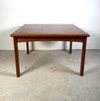 Deense teak bijzettafel, Glostrup, 45 tot 60 cm, Gebruikt, Vintage, Scandinavisch, Vierkant